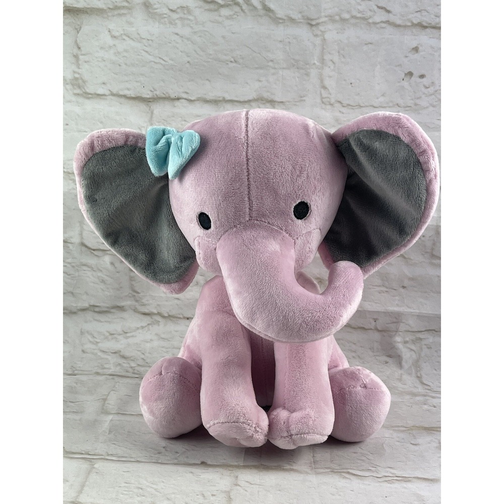 Bedtime Originals 9" Twinkle Toes Hazel the Elephant Plush Stuffed Nursery Lovey